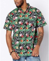 Go Fuck Yourself Floral Button Down Shirt
