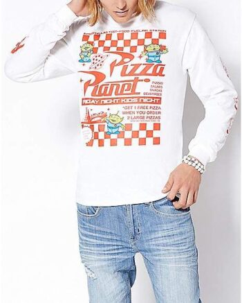 Checkered Pizza Planet T Shirt - Toy Story