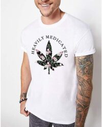 Heavily Medicated Leaf T Shirt