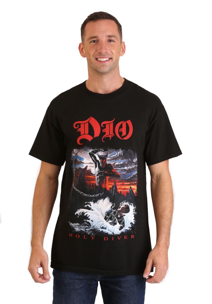 Adult Dio Holy Diver Black T-Shirt - Epic Shirt Shop