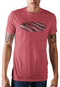 Ford Americana Men's Flag Logo Red Tee