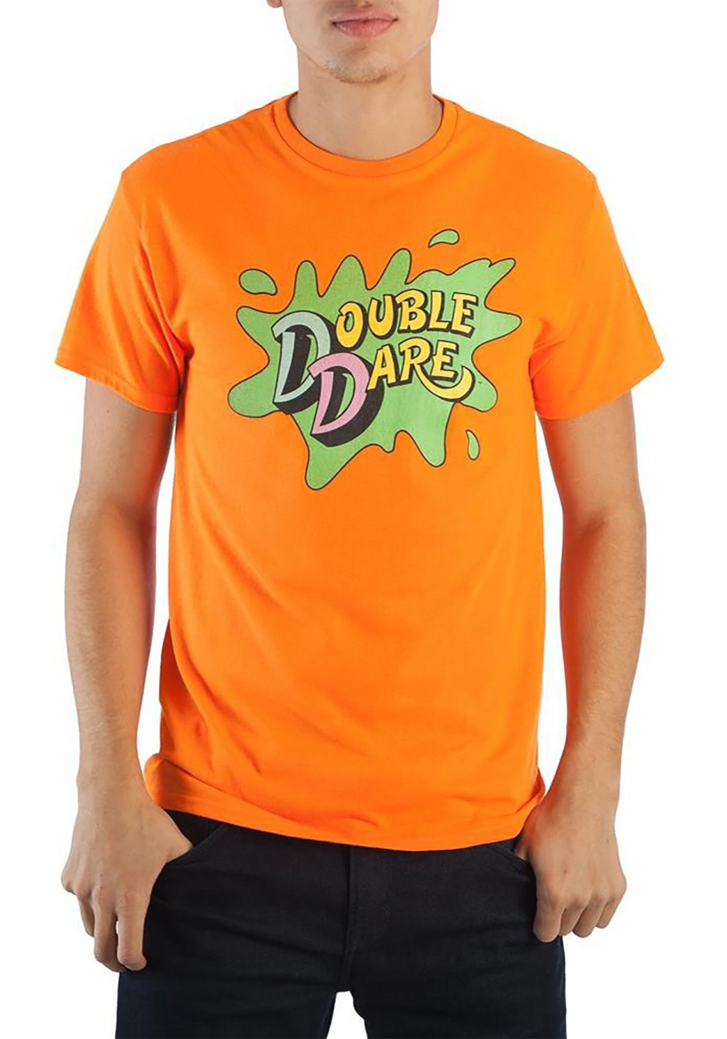 Nickelodeon Double Dare Logo Men's T-Shirt - Epic Shirt Shop