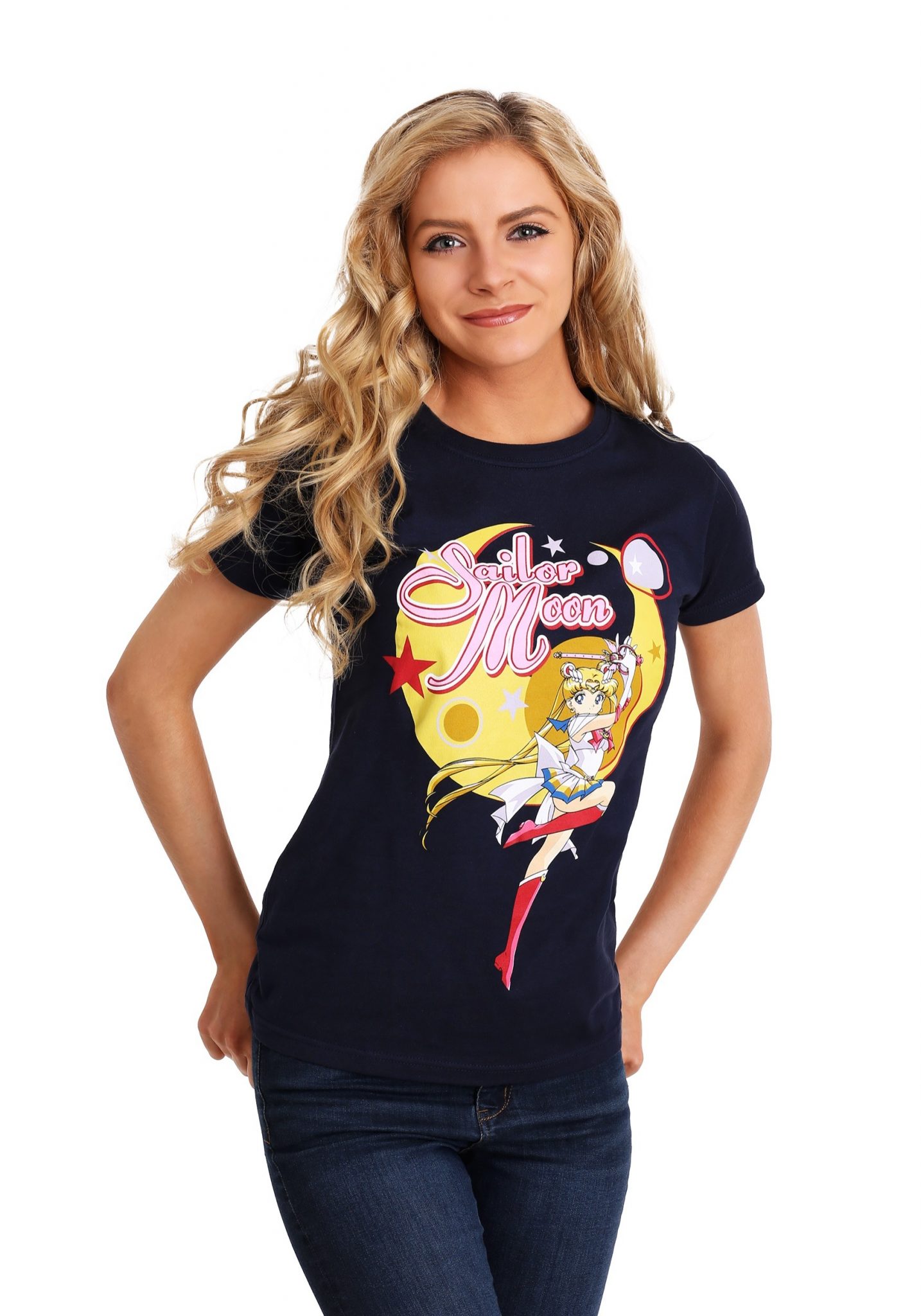 Sailor Moon & Moon Jrs. Blue T-Shirt - Epic Shirt Shop