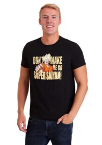 The Dragon Ball Super – Don't Make Me Go Super Saiyan Men's T-Shirt