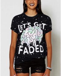 Let's Get Faded Splatter T-Shirt
