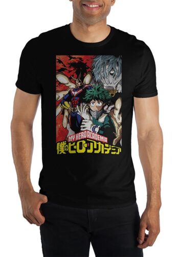 My Hero Academia Black T-Shirt For Men