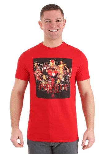 Mens Marvel SAGA Iron Man T-Shirt