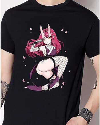 Kunai Girl T Shirt - Lewd Complex