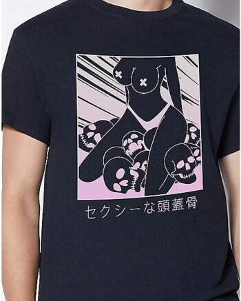 Sexy Skull Girl T Shirt
