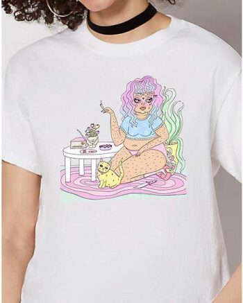 Smoke Up T Shirt - Joanna Thangiah