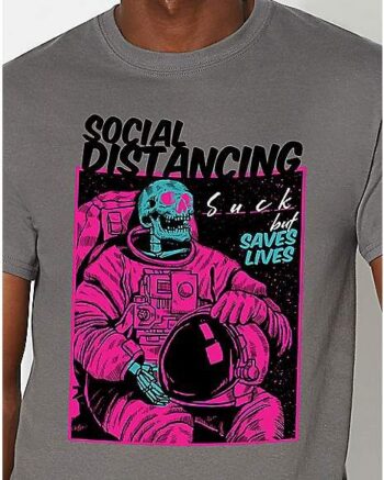 Social Distancing T Shirt - El Chachos
