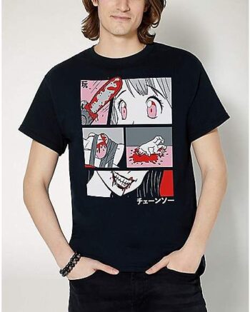 Chain Saw Manga T Shirt