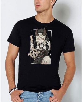 Demon Nun T Shirt - Kawaii Krypt