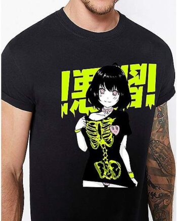Skeleton Girl T Shirt - Bad Habits