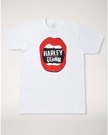 Harley Quinn Lips T Shirt - Suicide Squad 2