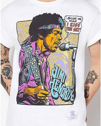 Pop Art Jimi Hendrix T Shirt