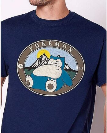 Sleepy Snorlax T Shirt - Pokémon