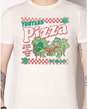 TMNT Pizza T Shirt - Teenage Mutant Ninja Turtles