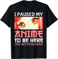 I Paused My Anime To Be Here
