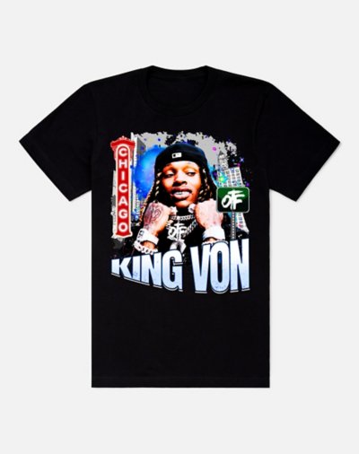 King Von Chicago T Shirt - King Von