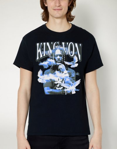 King Von Clouds T Shirt