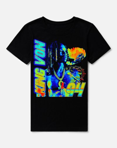 King Von Thermal T Shirt
